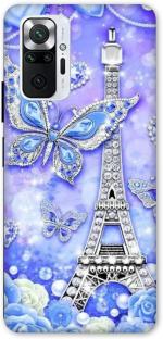 ANGELSKY Redmi Note 10 Pro Blue, Silver Dual Protection Back Cover