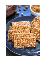 90's MILL Homemade Peanut Chikki / Chikki | Phalli Chikki | Chikki Bar / Chikki Jaggery / Groundnut Chikki | Peanuts Chikki | Gajjak / Sweets | gud chikki patti | palli chikki-480gm