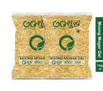 Goshudh Moong Dal 2 kg (1Kg X 2 Pack) Moong Mogar Dal