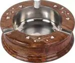Dokchan Wood Ashtrays Round Ashtray