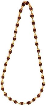 Vridaann Men and Women Copper Plated Brass Vridaannksha Mala Pendant