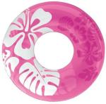 Sanjary Multicolor Plastic Inflatable Swimming Safety Tube Flower Print Tube Inflatable Swimming Safety Tube