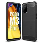 Zapcase Black TPU Back Cover For Poco M3 Pro 5G 19.5 x 13.5 x 2 cm