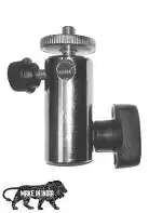 VTS Umbrella Sungun Video Light Clamp/Bracket for Flash/Accepts Hot Shoe/Speed-lite Accessory/Steel Metal Clamp for Indoor-Outdoor Photography