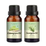 Young Chemist Lemongrass and Eucalyptus Essential Oil Hair Growth and Aromatherapy for Hair 30 ml Pack of 2
