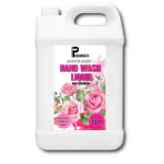 PISHARNATH Hand wash liquid pink 5Liter with Goodness of Frangipani and Rose, 100% Vegan & Paraben Free Moisturizing Hand Wash | Soft on Hands