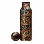DSH CRAFTING YOUR CURIOSITY Copper Bottles for Printed with Art Work, Travelling Purpose Bottles.