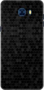 SRG INFOTECH Samsung Galaxy C7 Pro Mobile Skin (Black)