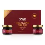 VASU Ayurveda Himalayan Shilajit Original Resin 20g -FREE Pure Honey 30g For Better Taste