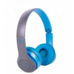 Potasa P47 Blue Wireless on the Ear Headphone with Mic