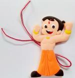 Kavim Effe Shoppe Kids cbm01 Plastic (PVC) Rakhi Set (1 x Chota Bheem Rakhi)