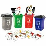 RBC RELIABLE Tofficu Plastic Classification Trash Can Toy Garbage Sorting Cards Brain Teasers for Kids