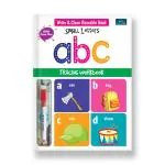 BOOKFORD Write And Clean Reusable Book - Small Letter Abc Tracing Workbook For Kids - Fun And Educational Tracing Activities