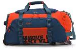 SKYBAGS Orange Polyester Strolley Duffel Bag with Wheels - 60 L