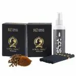 Royal Swag Ayurvedic Herbal Cigarettes 100% Tobacco Free & 100% Nicotine Free Regular Flavour 40 Sticks With 100 ML Anti Addiction Spray - Helps To Quit Smoking | Smoking Cessation (Pack Of 40)