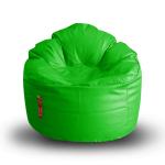 Style Homez Premium Leatherette Mooda Rocker Lounger Bean Bag XXXL Size Green Color Cover Only