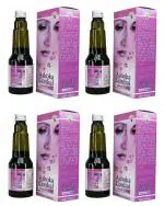 DEE INDIA HERBALS 100% Natural Ayurvedic Ashoka Cordial Female Tonic For Menstrual Disorders (225ml Each, Pack of 4)