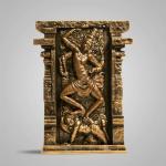 SILAII Handmade Kalari Sculpture / Home Décor / Office Décor / Table Décor - 8 Inch - Bronze (Stone Powder with Resin)