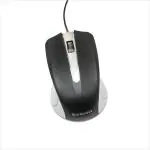 Zebion Rocky Wired Optical Mouse (USB 2.0, Black, White)