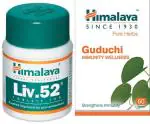 HIMALAYA Liv.52 Tablet (1 Pack) and Guduchi for Immunity Wellness (1 Pack)