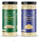 Nayanvati Raw Muskmelon, Watermelon Seeds for Eating (200 gm, Pack of 2)