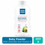 Mee Mee Infant Talcum Powder - 200g (Fresh Sensation) | With Avocado Oil | Dermatologist Approved | Paraben-Free & Rash-Resistant | Safe from 0 & Above Months