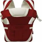 Ocean Count Maroon Adjustable Sling Polyester Baby Carrier