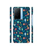 Casotec Aquarium Texture Design 3D Printed Hard Back Case Cover for iQOO Z7 5G