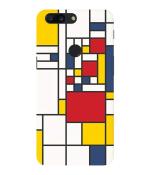 Bhaicover Oneplus 5T Multicolor Check Box Mobile Back Cover