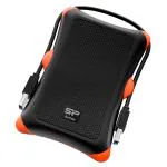 Silicon Power Armor A30 2TB Rugged External Hard Drive (Orange)