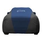 Autoistix Waterproof and Hear Resistant Mist Grey Blue Skin-Fitted Car Body Cover Compatible with Audi A4 2021