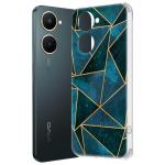 Fashionury Silicone Designer Printed Back Case Cover for Vivo Y03 -D3010