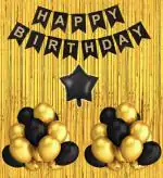 Party Midlinkerz Printed Happy Birthday Decoration Kit Combo - 34 Pcs For Birthday Decor (Set Of 34)