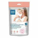 Mee Mee Disposable Nursing Breast Pads - 24 | Ultra-Thin Honeycomb Design with Leak Guard | Super Absorbent & Soft Cotton Maternity Pads | Compact, Discreet & Comfortable for Feeding Mothers