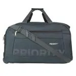 Priority Lark Grey Polyester 2 Wheel Duffle Bag 56 cm
