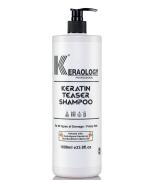Keraology Keratin Teaser Shampoo (1000Ml) | Hydrolysed Keratin | Sea Buckthorn Berry Oil | Sulfate & Pareben Free