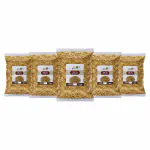 90's Mill Organic Sabut Jau | Barley Whole | Joo Sabut Anaj | With Fibre, Vitamins & Minerals-4900g(980g*5Pkt)