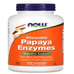 NOW Foods, Chewable Papaya Enzymes, 360 Lozenges