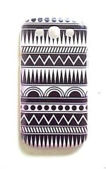 Armor Black, White Plastic Back Case Cover For Samsung Galaxy S3