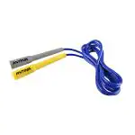 ANTINA Skipping Rope, ART131 Grey & Yellow Speed Skipping Jump Rope Ball Bearing Skipping Rope (Length: 275 cm)
