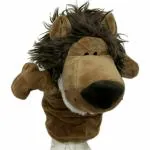 WIZERDY Ventrioquism Talking & Clapping Lion Hand Puppets (Pack of 1)