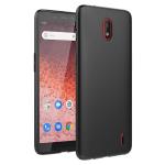 S-Hardline Nokia 1 Plus Black Silicone Flexible Soft Pudding Case