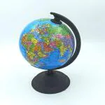 CRAFT WAFT Table TOP Small Globe in English 5 INCH Diameter Political