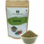 Hill Bagan Hillgreen Natural Tulsi Tea 100g & Green Tea 100g Herbal Tea Pouch 2 x 100g (200 g)