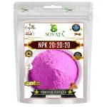 SOVATA NPK 20:20:20 Nitrogen Powder Potassium Phosphorus, Powerful Organic Fertilizer for Overall Healthy Growth of Plants.(200gm)
