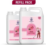 FERMENT ORGANICS Rose Fragrance Floor Cleaner 5000 ml (Pack of 2)