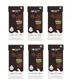 Nourish You Plant Based Millet Mlk with goodness of Ragi, Jowar, Bajra & Oats | Dairy Free | Anti-biotics free | Preservatives free | Healthy Vegan Creamy Mlk Unsweetened | No-added sugar | Chocolate Flavour Mlk | 1.2 L ( 200 ml each x 6)