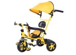 Beetle Bumblebee, Tricycle for Kids with Parental Handlebar & Canopy