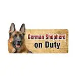 vainternational Beware of Guard Dog Multicolour Sign Boards