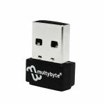 Multy Byte USB WiFi Adapter Dongle for PC: High-Speed Wireless Adaptor- 150 Mbps Transmission Speed, Reliable Performance, Easy Setup- Nano Size WiFi Dongle